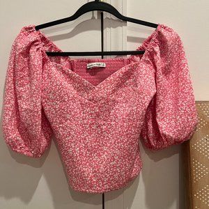 Abercrombie floral top